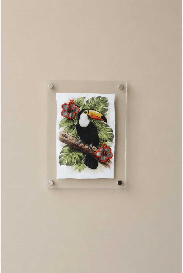 Quadro Acrilico Tucano Mimo Galeria